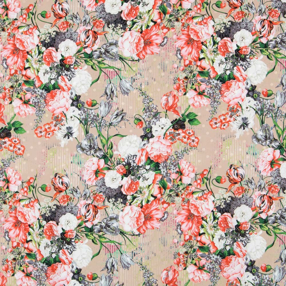 Satin Liberty London Vintage Stone - Ribes y Casals