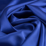 Satin Soie Naturelle Bleu Électrique - Ribes y Casals