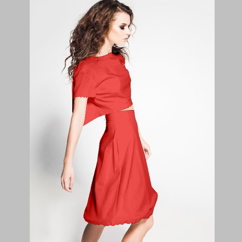 Satin Soie Naturelle Corail - Ribes y Casals