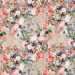 Satin Soie Plumeti Floral - Ribes y Casals