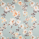 Satin Fleur Vert Deau - Ribes y Casals