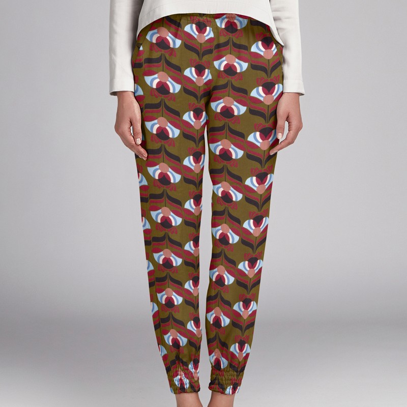 Satin Vintage Kaki - Ribes y Casals