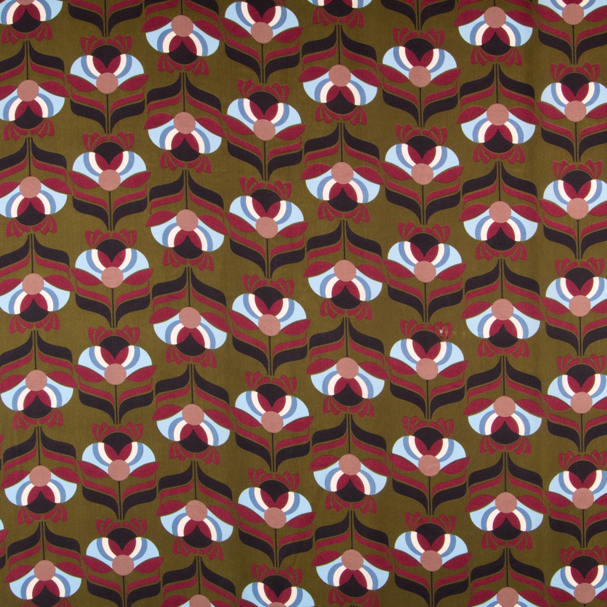 Satin Vintage Kaki - Ribes y Casals