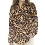 Satin Hiver Animal Camel - Ribes y Casals