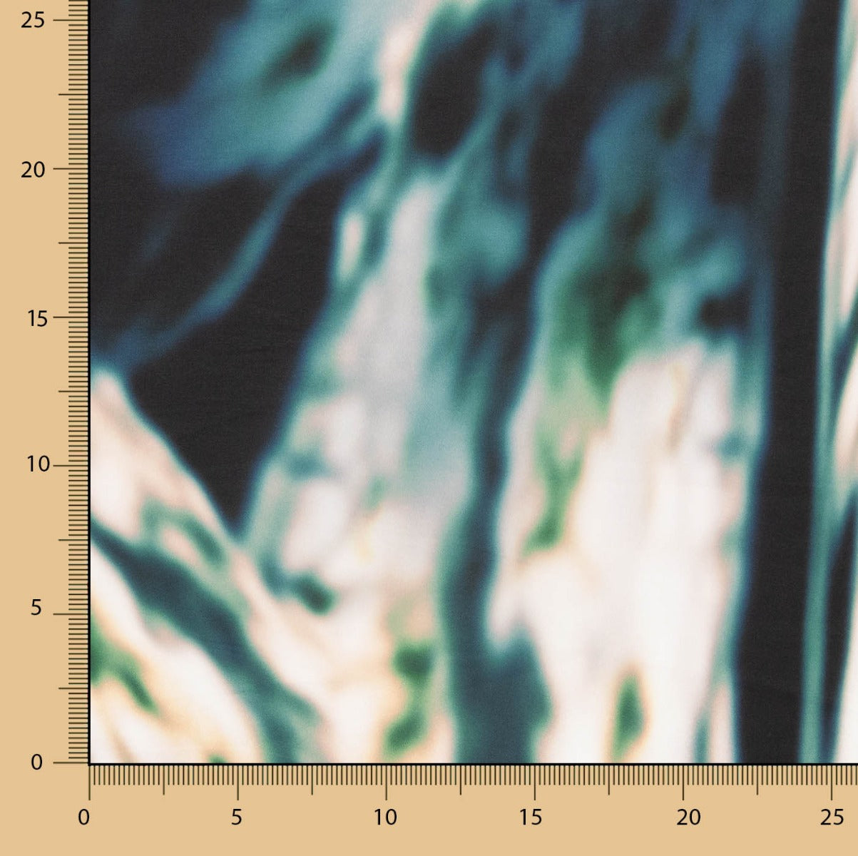 Satin Polyester Dégradé Vert Foncé - Ribes y Casals