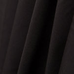 Satin Coton Elasthanne Noir - Ribes y Casals