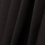 Satin Coton Elasthanne Noir - Ribes y Casals