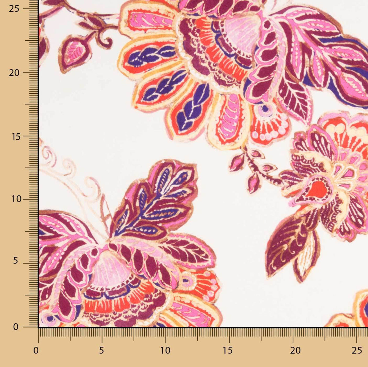 Bordure Satin Bangladesh Blanc - Ribes y Casals