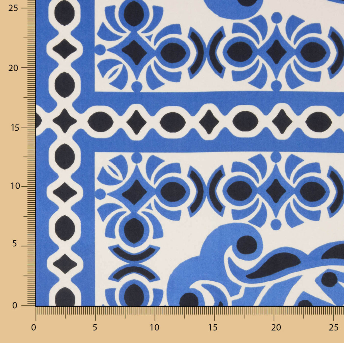 Panneau de satin en céramique bleue - Ribes y Casals