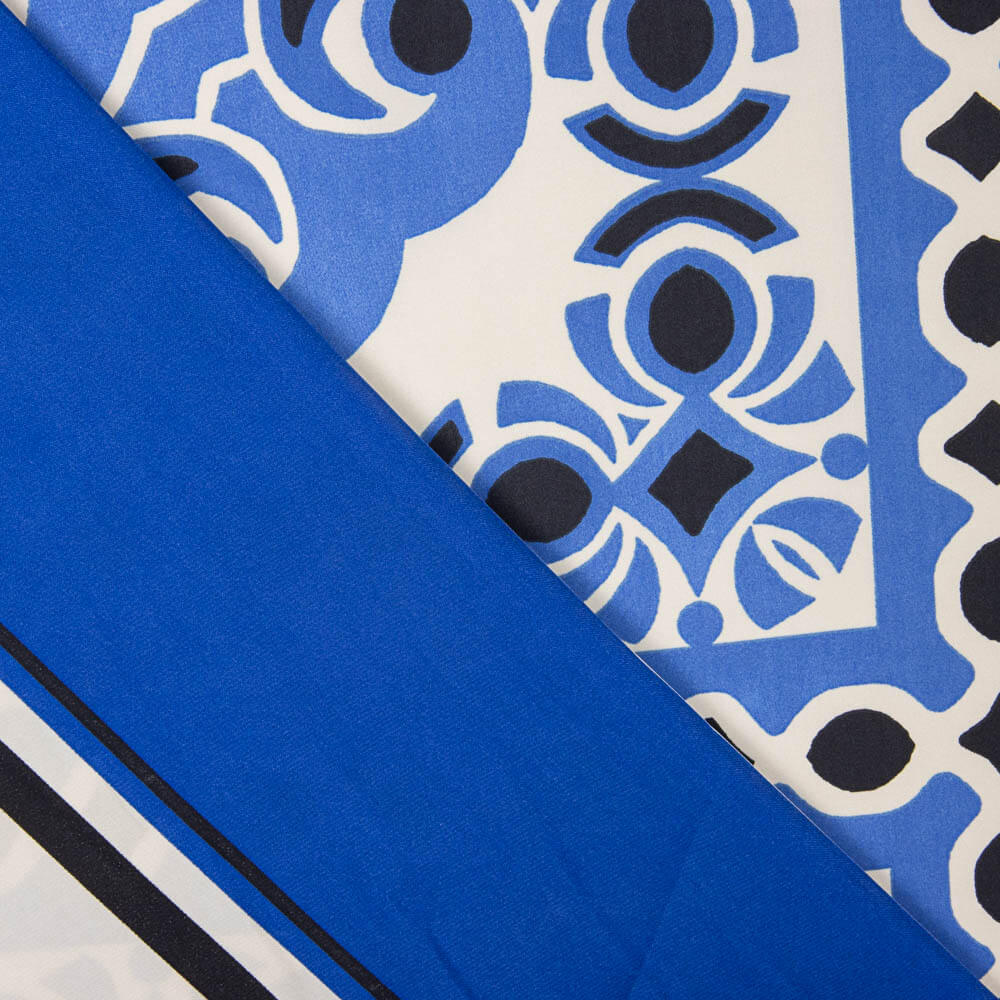 Panneau de satin en céramique bleue - Ribes y Casals