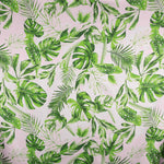 Satin imprimé Vita blanc - Ribes y Casals