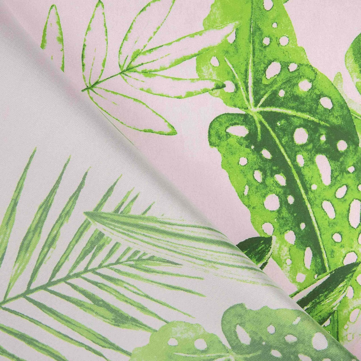 Satin imprimé Vita blanc - Ribes y Casals