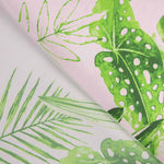 Satin imprimé Vita blanc - Ribes y Casals