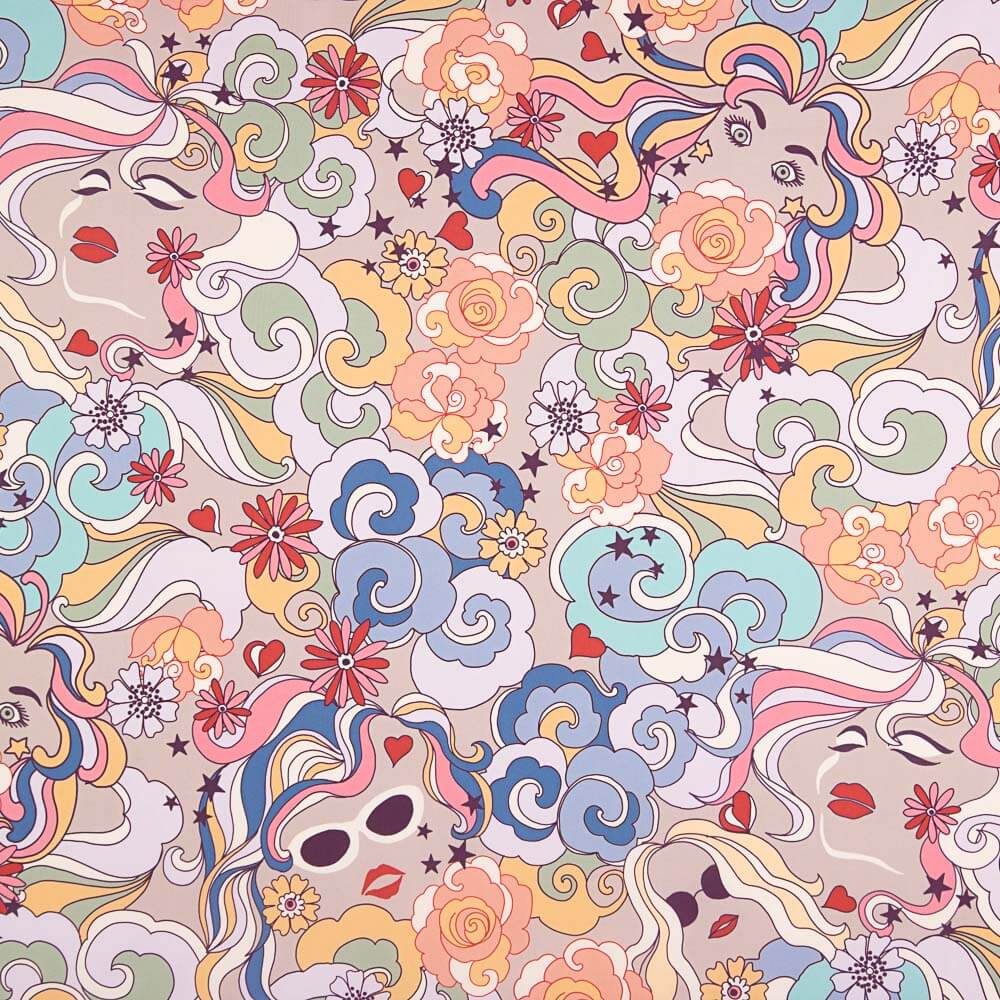 Satin Fin Polyester Fantaisie Face - Ribes y Casals