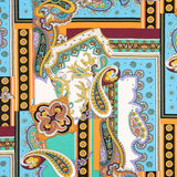 Popeline Viscose Rouge Batik - Ribes y Casals