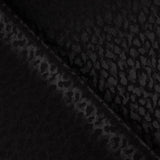 Satin Jacquard Viscose Noir - Ribes y Casals