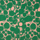 Polyester Pois Vert - Ribes y Casals