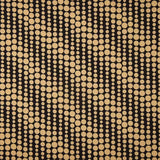 Polyester À Pois Noir - Ribes y Casals