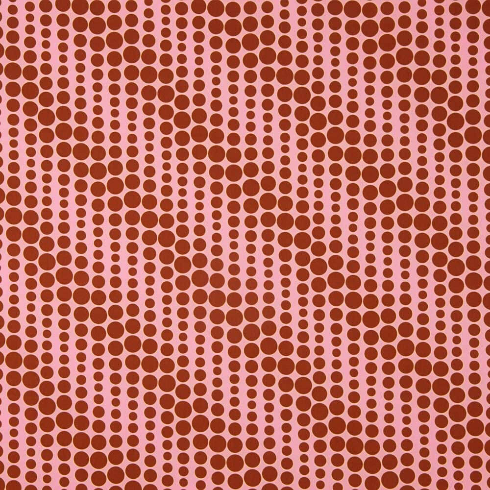 Polyester Pois Rose - Ribes y Casals