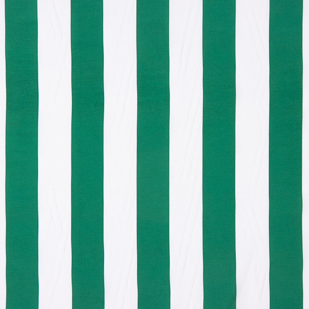 Maxi Soie Rayonne Rayures Vertes - Ribes y Casals