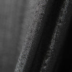 Seersucker Foil Argent Noir - Ribes y Casals