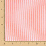 Seersucker Raya Vichy Mini Mandarina - Ribes y Casals