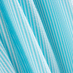 Seersucker Raya Vichy Mini Turquesa Claro - Ribes y Casals