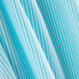 Seersucker Raya Vichy Mini Turquesa Claro - Ribes y Casals