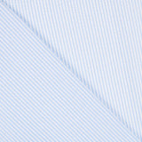 Tissu Seersucker Rayé Céleste - Ribes y Casals