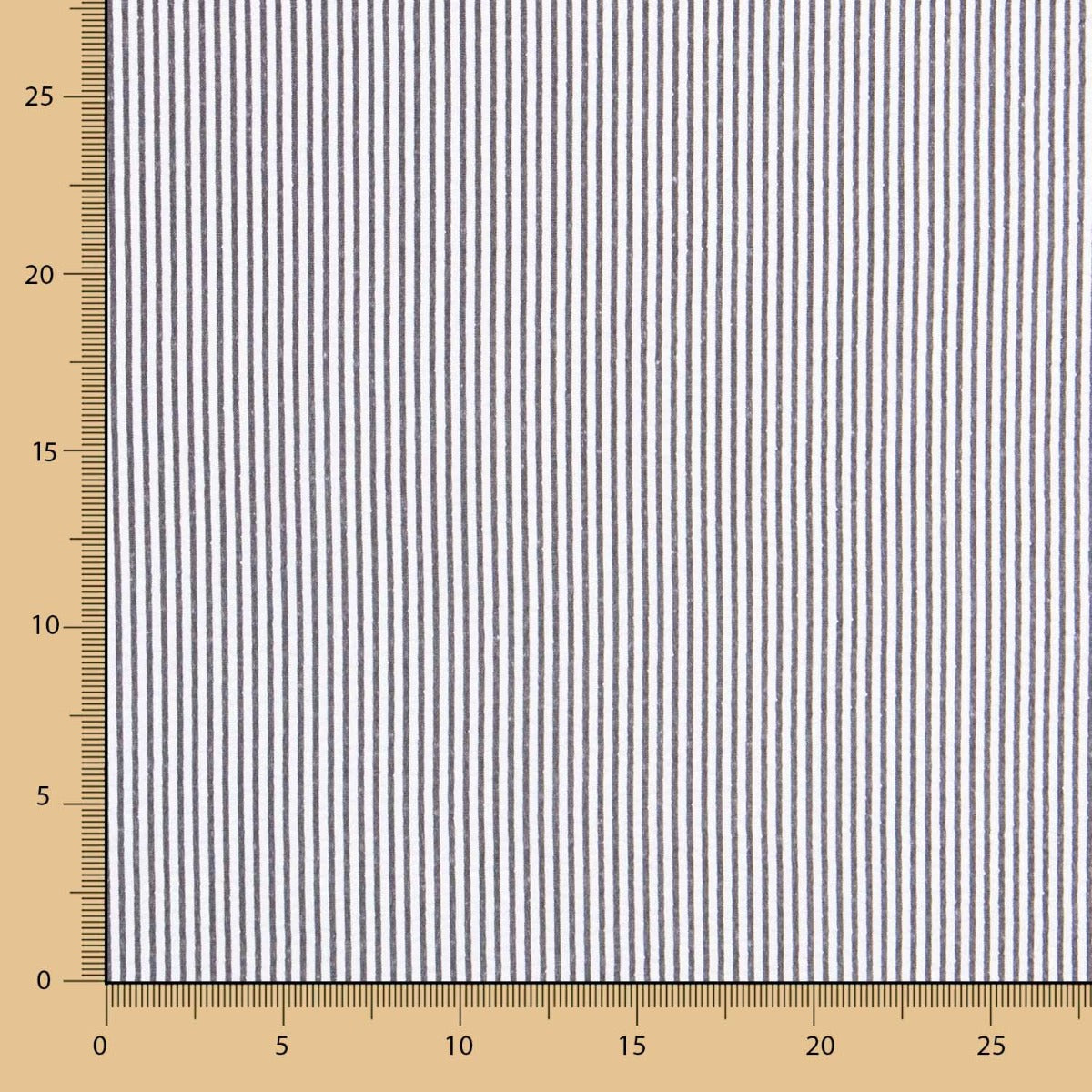 Tissu Seersucker Rayé Marengo - Ribes y Casals