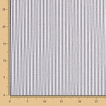 Tissu Seersucker Rayé Marengo - Ribes y Casals