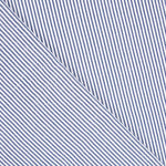 Tissu Seersucker Rayé Bleu Marine - Ribes y Casals