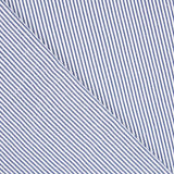 Tissu Seersucker Rayé Bleu Marine - Ribes y Casals