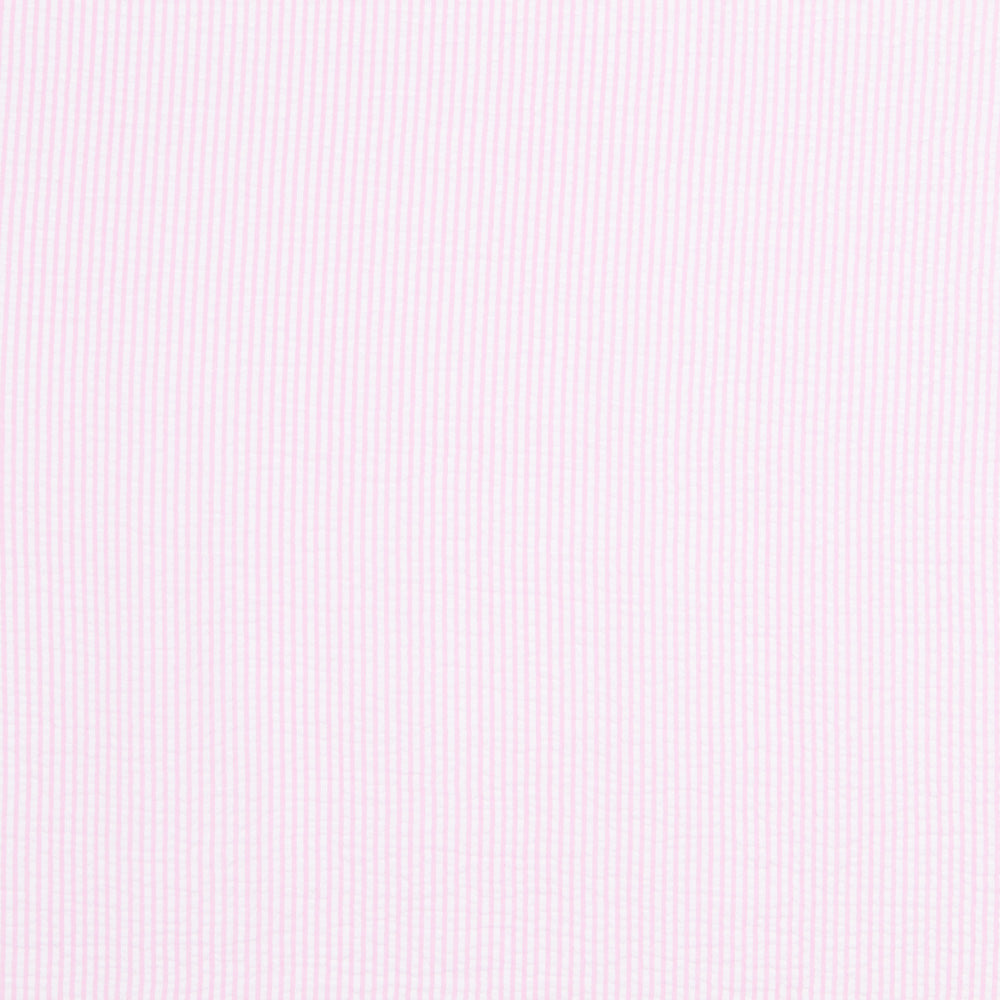 Tissu Seersucker Rayé Rose - Ribes y Casals
