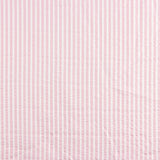 Seersucker Tencel Rayures Rose - Ribes y Casals