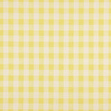 Coton Seersucker Maxi Check Jaune - Ribes y Casals