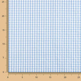 Seersucker Tencel Mini Carreaux Bleu - Ribes y Casals