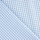 Seersucker Tencel Mini Carreaux Bleu - Ribes y Casals
