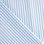 Seersucker Tencel Rayures bleues - Ribes y Casals
