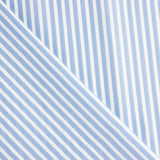 Seersucker Tencel Rayures bleues - Ribes y Casals