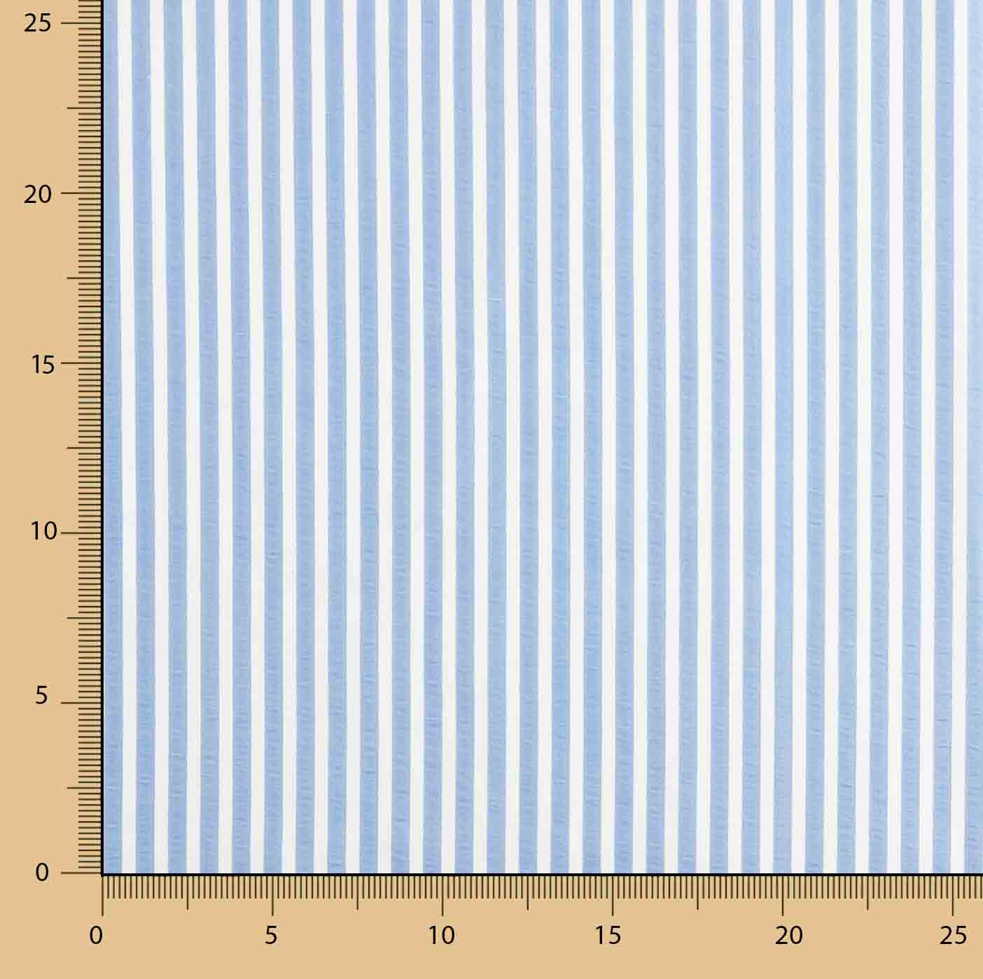 Seersucker Tencel Rayures bleues - Ribes y Casals