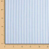 Seersucker Tencel Rayures bleues - Ribes y Casals