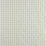 Seersucker Tencel Carreaux Maxi Vert - Ribes y Casals