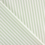 Seersucker Tencel Rayures Vert - Ribes y Casals