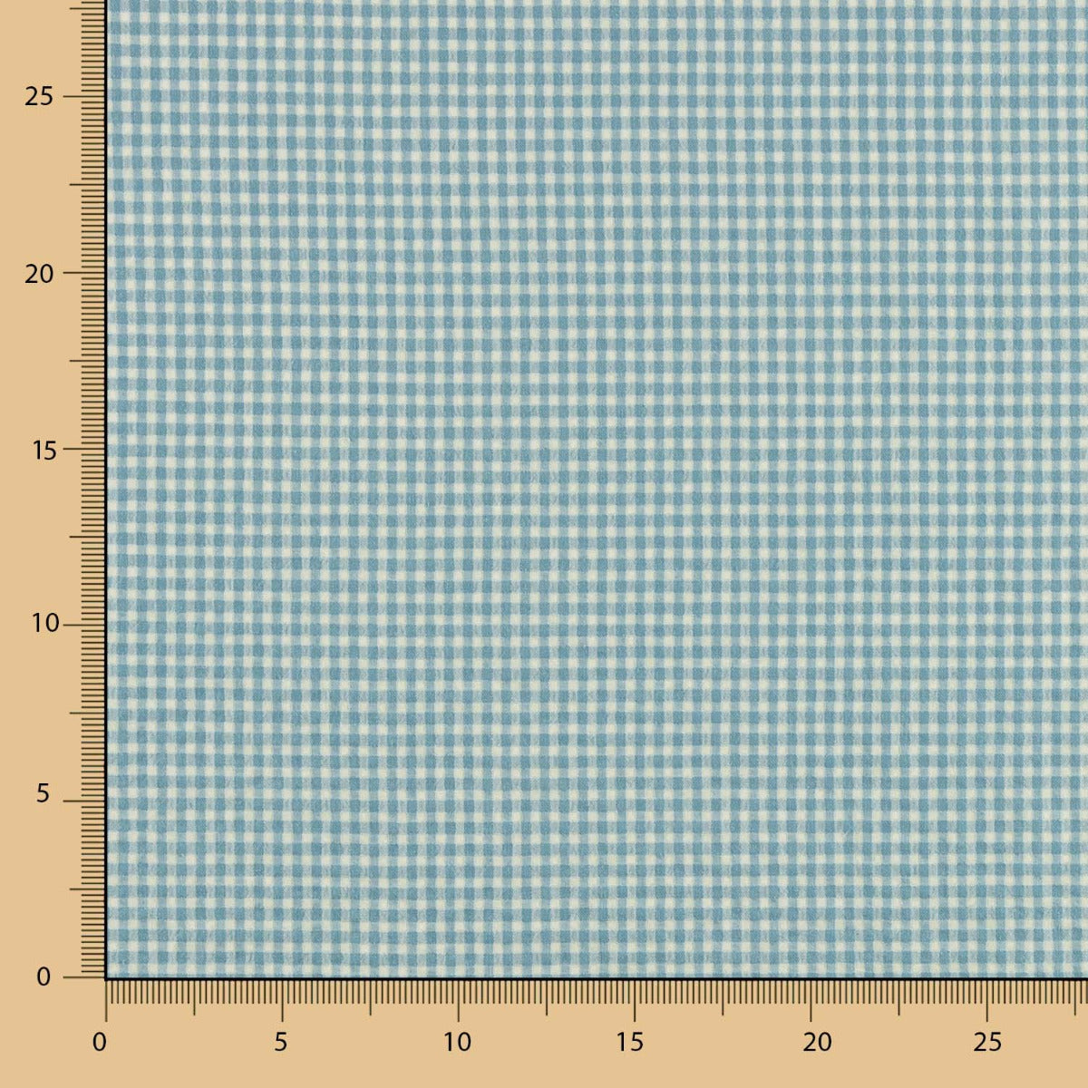 Mini Carré Coton Seersucker Vert Aqua - Ribes y Casals