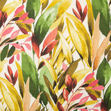 Toile de coton imprimée « Jungle » aquarelle verte et moutarde - Ribes y Casals
