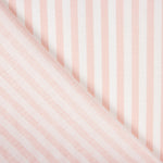 Tissu Semi-Transparent Rayé Rose Clair - Ribes y Casals