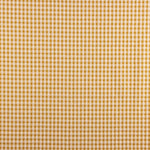 Coton Seersucker à carreaux ocre - Ribes y Casals