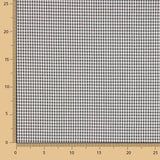 Coton Seersucker à carreaux Mini Noir - Ribes y Casals