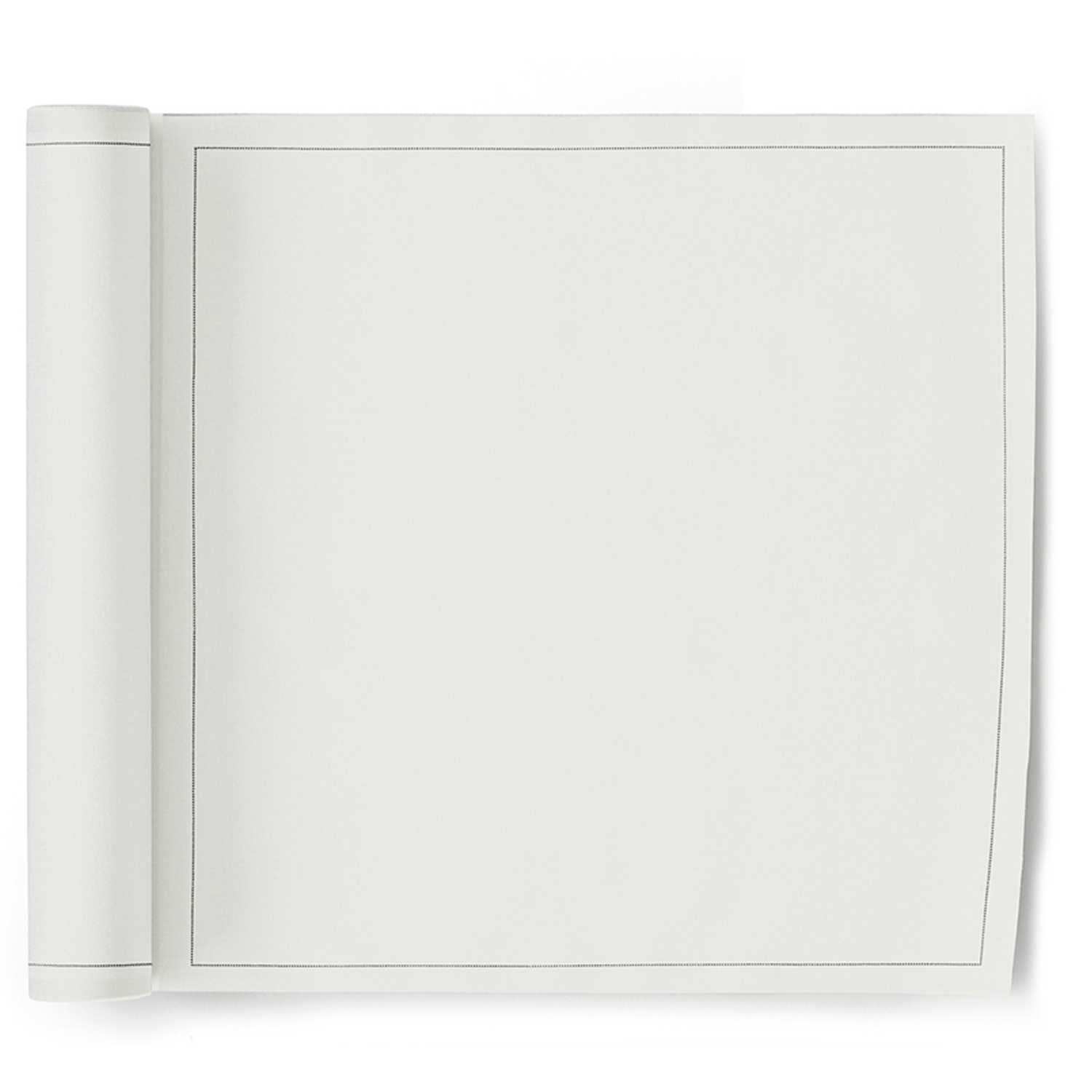 Serviettes Réutilisables Blanc 32x32cm - Ribes y Casals